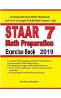 STAAR 7 Math Preparation Exercise Book