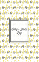 Baby's Daily Log: Baby Tracker Book, Schedules, Track Sleep, Diaper & Feedings, Health Logbook, Shower Gift, Record Newborn Firsts Journal, For Parents, Newborn Keeps