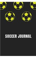 Soccer Journal Notebook
