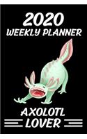 2020 Weekly Planner Axolotl Lover