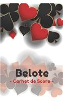 Belote Carnet de Score