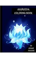 Ayurveda Coloring Book, 50 Unique Designs