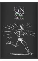 Unstoppable Food Fitness Journal: 2020 Fitness Planner: Meal Planner + Exercise Journal for Weight Loss and Diet Plans: (2020 fitness journal and planner)