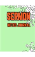 Sermon Notes Journal