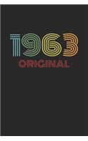 Retro 1963 Original - Tagesplaner 52 Wochen