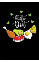 Keto Diet: 6x9 120 pages lined - Your personal Diary