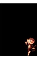 Monkey Journal: Blank Lined Monkey Notebook For Boys & Girls V2(76 Spirit Animal Diary Designs)