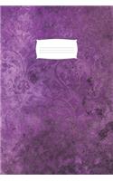 Spell Book Grimoire BLANK - Create and Record Your Own Spells: Purple Vintage Effect Book of Shadows - great gift idea for witch, wiccan or druid.