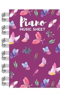 Piano Music Sheet