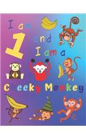 I am 1 and I am a Cheeky Monkey: Get This Cheeky Monkey Sketbook for One-Year-Olds. Fun Sketchbook with a variety of doodle pages for hours of fun!
