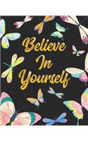 2020 Planner Weekly And Monthly: Believe In Yourself: Daily Gratitude Calendar with To Do List, Password Keeper, Contact List & Meal Planner(7 Jan 1, 2020 to Dec 31, 2020 Organizers)