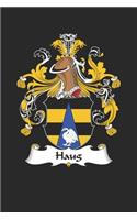 Haug: Haug Coat of Arms and Family Crest Notebook Journal (6 x 9 - 100 pages)