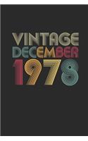 Vintage December 1978