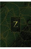 Monogram Z Notebook