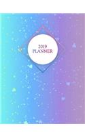 2019 Planner: Holographic Planner 2019 - Weekly Views with To-Do Lists, Funny Holidays & Inspirational Quotes - 2019 Organizer with Vision Board, Notes and Much M(Holographic Planners 2019)