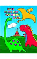 King's Little Dino Coloring Book: Dinosaur Coloring Book for Boys with 50 Super Silly Dinosaurs