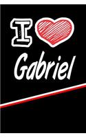 I Love Gabriel: Beer Tasting Journal Rate and Record Your Favorite Beers Featuring 120 Pages 6x9