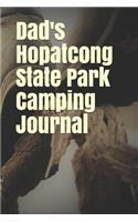 Dad's Hopatcong State Park Camping Journal: Blank Lined Journal for New Jersey Camping, Hiking, Fishing, Hunting, Kayaking, and All Other Outdoor Activities