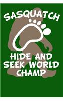 Sasquatch Hide and Seek World Champ