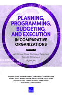 Planning, Programming, Budgeting, and Execution in Comparative Organizations