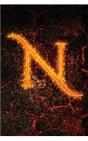 Monogram "N" Notebook
