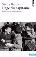 Age Du Capitaine. de L'Erreur En Math'matiques(l')
