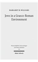 Jews in a Graeco-Roman Environment