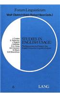 Studies in English Usage