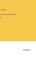 Lectures on Mineralogy