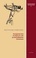 Die Magischen Texte Von Papyrus Nr. 1826 Der Nationalbibliothek Griechenlands