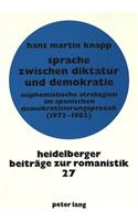 Sprache zwischen Diktatur und Demokratie