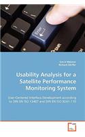 Usability Analysis for a Satellite Performance Monitoring System
