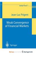 Weak Convergence of Financial Markets