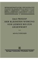 Prinzip Der Kleinsten Wirkung Von Leibniz Bis Zur Gegenwart