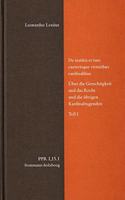 de Iustitia Et Iure Caeterisque Virtutibus Cardinalibus. Uber Die Gerechtigkeit Und Das Recht Und Die Ubrigen Kardinaltugenden. Teil I