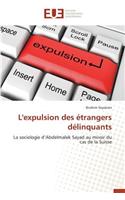 L'Expulsion Des �trangers D�linquants