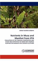 Nutrients in Musa and Manihot from IITA