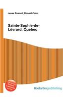 Sainte-Sophie-De-Levrard, Quebec