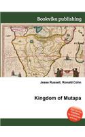 Kingdom of Mutapa: (English)