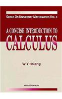 Concise Introduction to Calculus