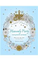 Heavenly Party Coloring Book for Left-Handed