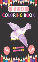bird coloring book: A Fun Kids Workbook Game For bird Coloring.