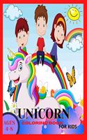 Unicorn Coloring Book Ages 4-8: My First Jumbo Unicorn Coloring Book, Fun Book With Boys and Girl (US edition 2021)