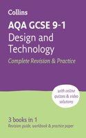 AQA GCSE 9-1 Design & Technology Complete Revision & Practice: Ideal for the 2026 and 2027 Exams(Collins GCSE Grade 9-1 Revision)