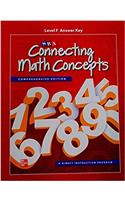 Connecting Math Concepts Level F, Additional Answer Key