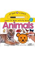 Animals: 26 Wipe-Clean Pages of Early Learning Fun [With Wipe Off Pen]