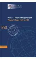 Dispute Settlement Reports 1998: Volume 5, Pages 1831-2197