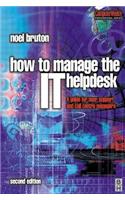 How to Manage the It Help Desk