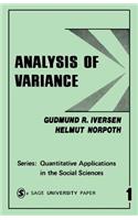 Analysis of Variance