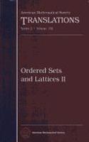 Ordered Sets and Lattices II